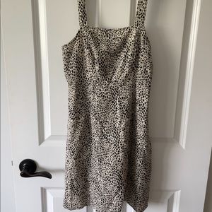 American Eagle Leopard Animal Print Dress